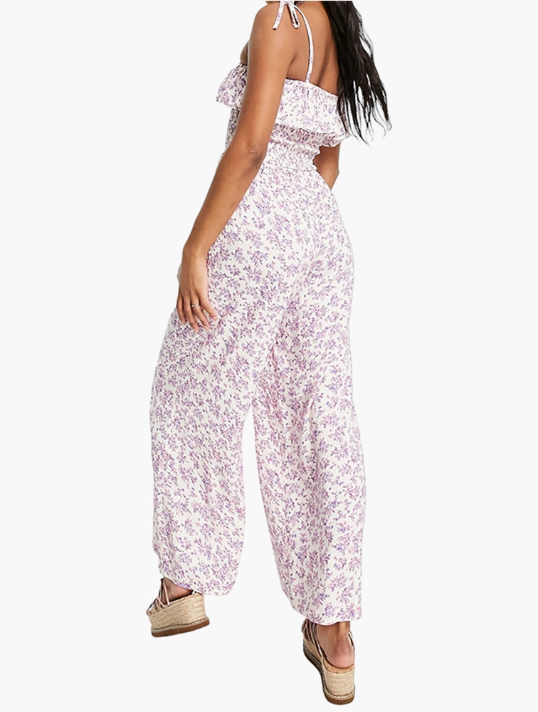 Miss selfridge ditsy jumpsuit hotsell